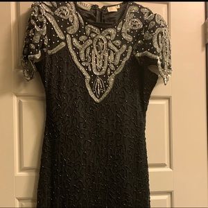 Vintage beaded sequin dress
